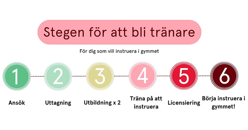 6 steg för att bli tränare